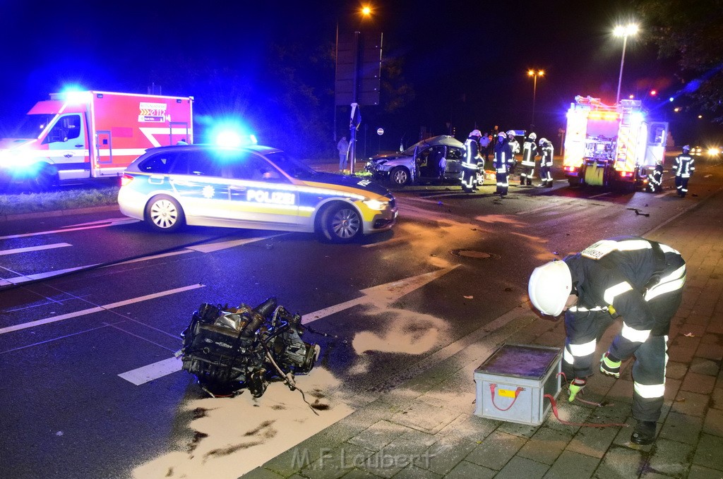 Schwerer VU Koeln Dellbrueck Bergisch Gladbacherstr Herler Ring P004.JPG - Miklos Laubert